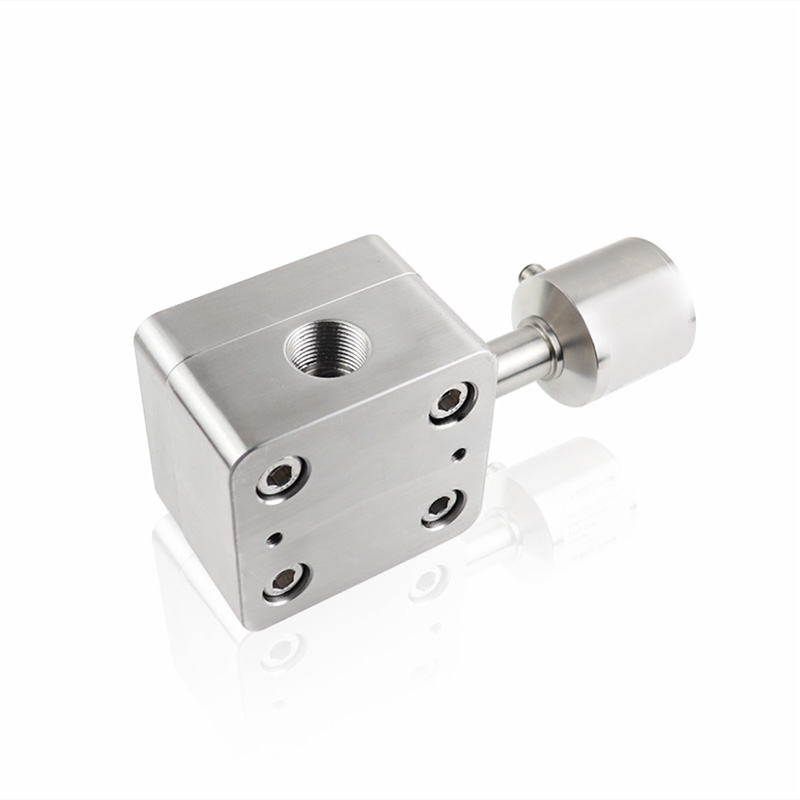 Non magnetic type high precision gear flowmeter