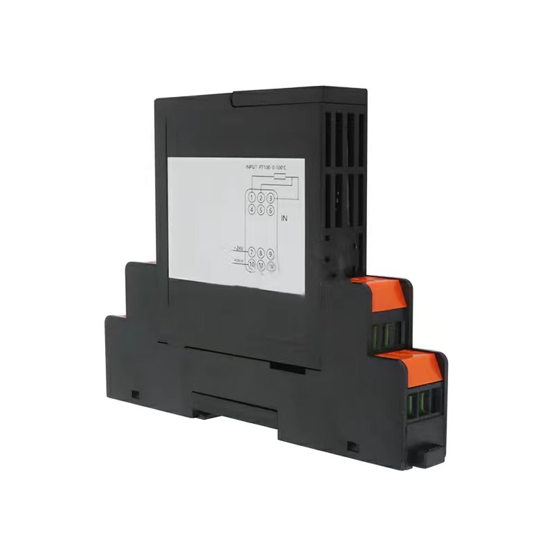 Fully isolated rail type temperature transmitter